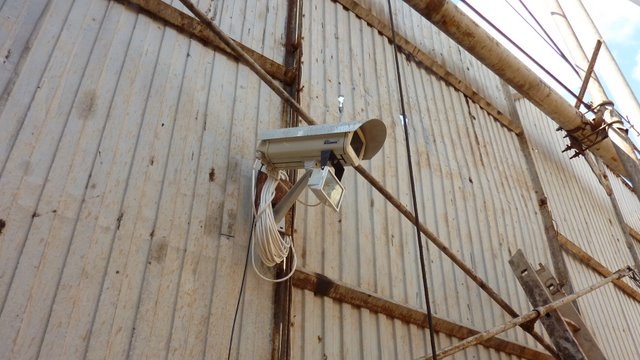 Система видеонаблюдения - в работе